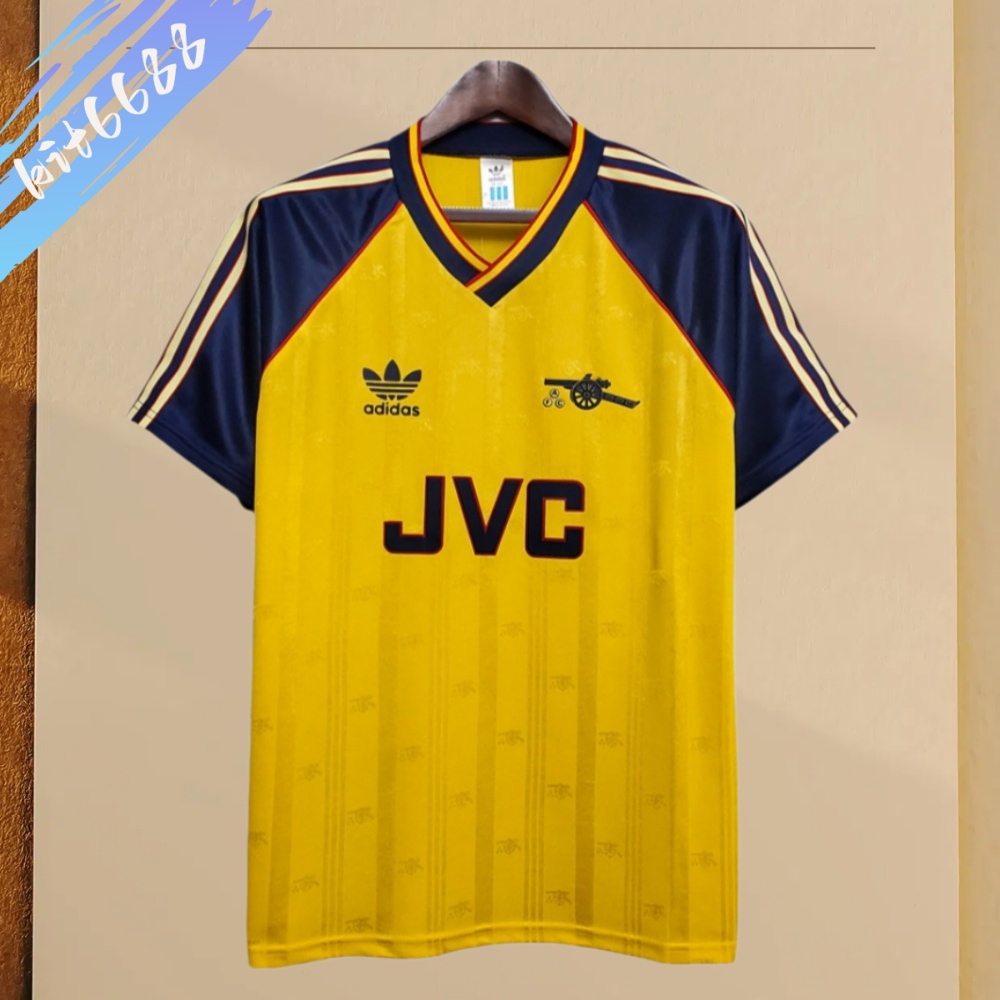 1988/1989 Arsenal Away Retro Football Shirt