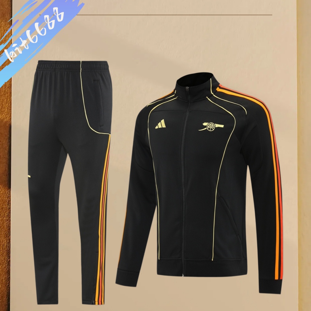 25/26 Arsenal Full Zipper Training Suit (Adult Set)