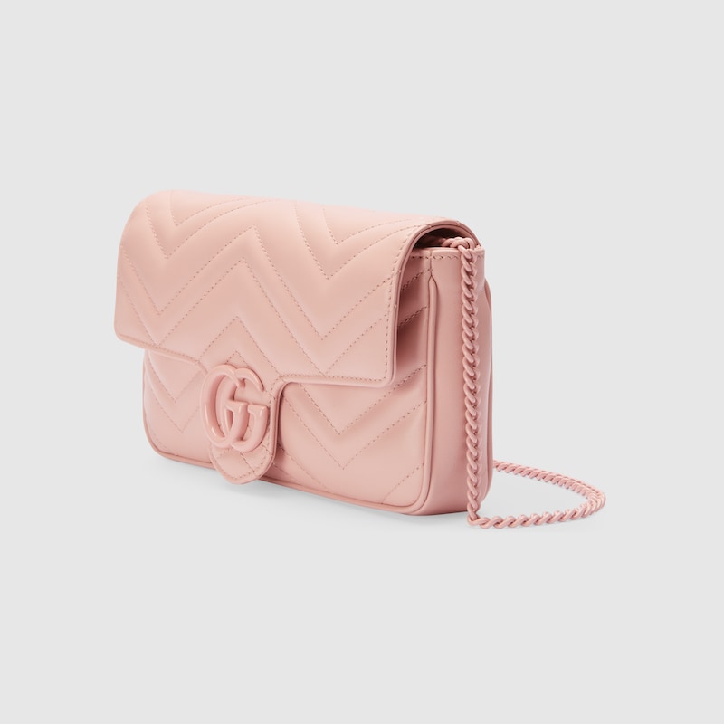 GG Marmont small shoulder bag Light pink