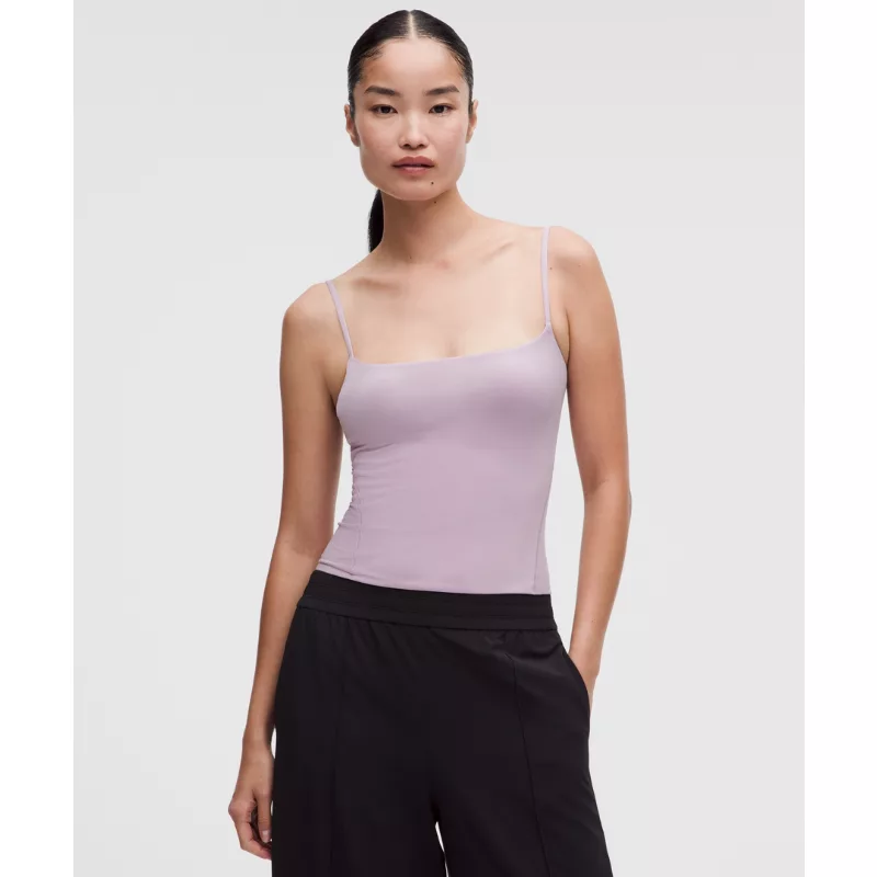 Wundermost Ultra-Soft Nulu Spaghetti-Strap Adjustable Cami