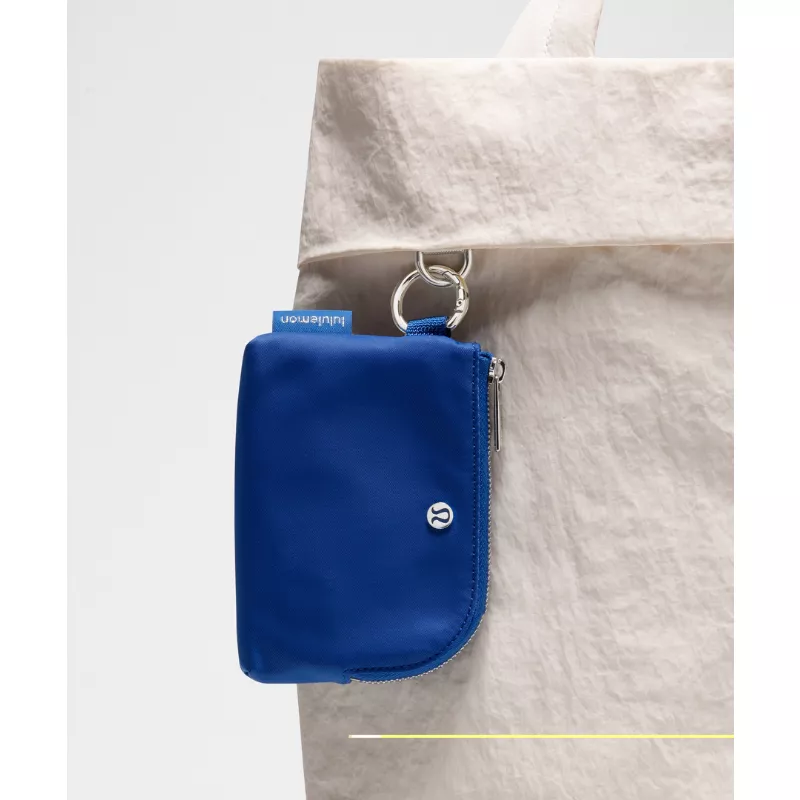 Clippable Card Pouch Metal Hardware