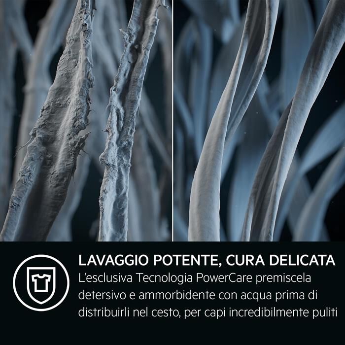 AEG - Lavatrice LR9H94GBS 9 Kg Classe A-Bianco/oblò nero