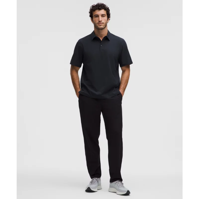 WovenAir Short-Sleeve Popover Shirt