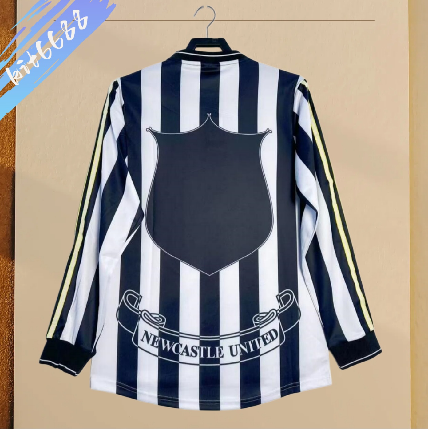 1998/1999 Newcastle United home Long Sleeve Retro Football Shirt