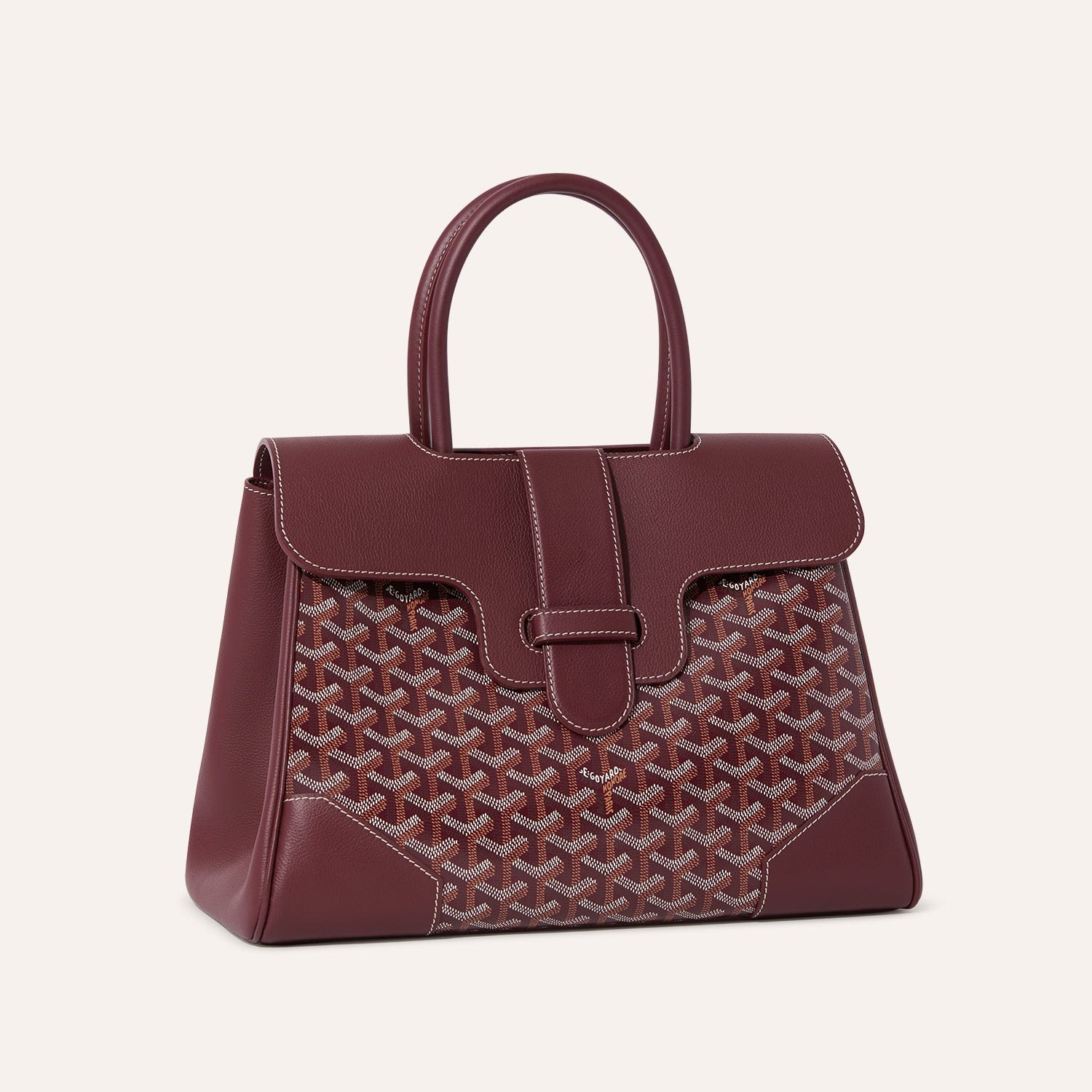 Saïgon tote bag Burgundy
