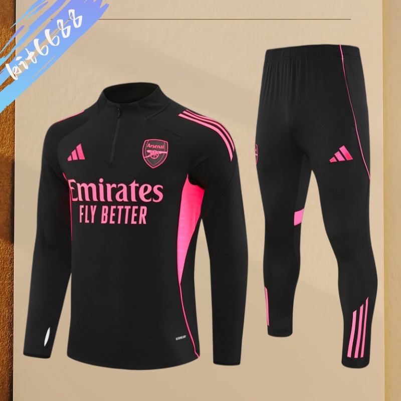 25/26 Arsenal Half Pull Training Uniform (adult Kids Kit)