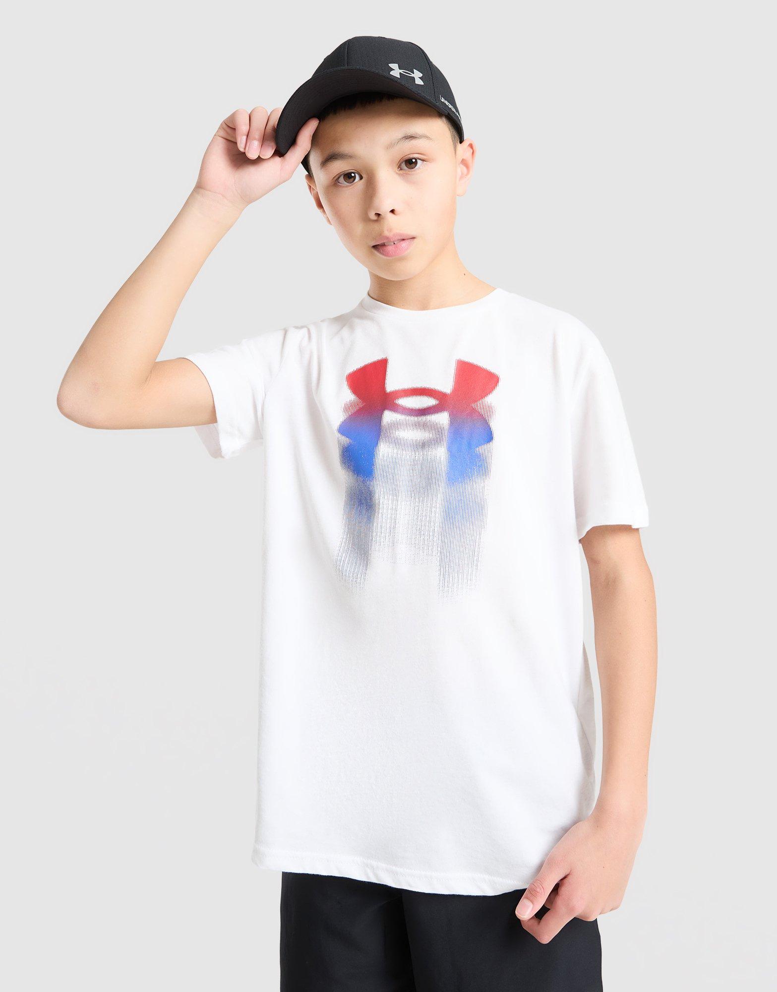 Under Armour Logo Blur T-Shirt Junior