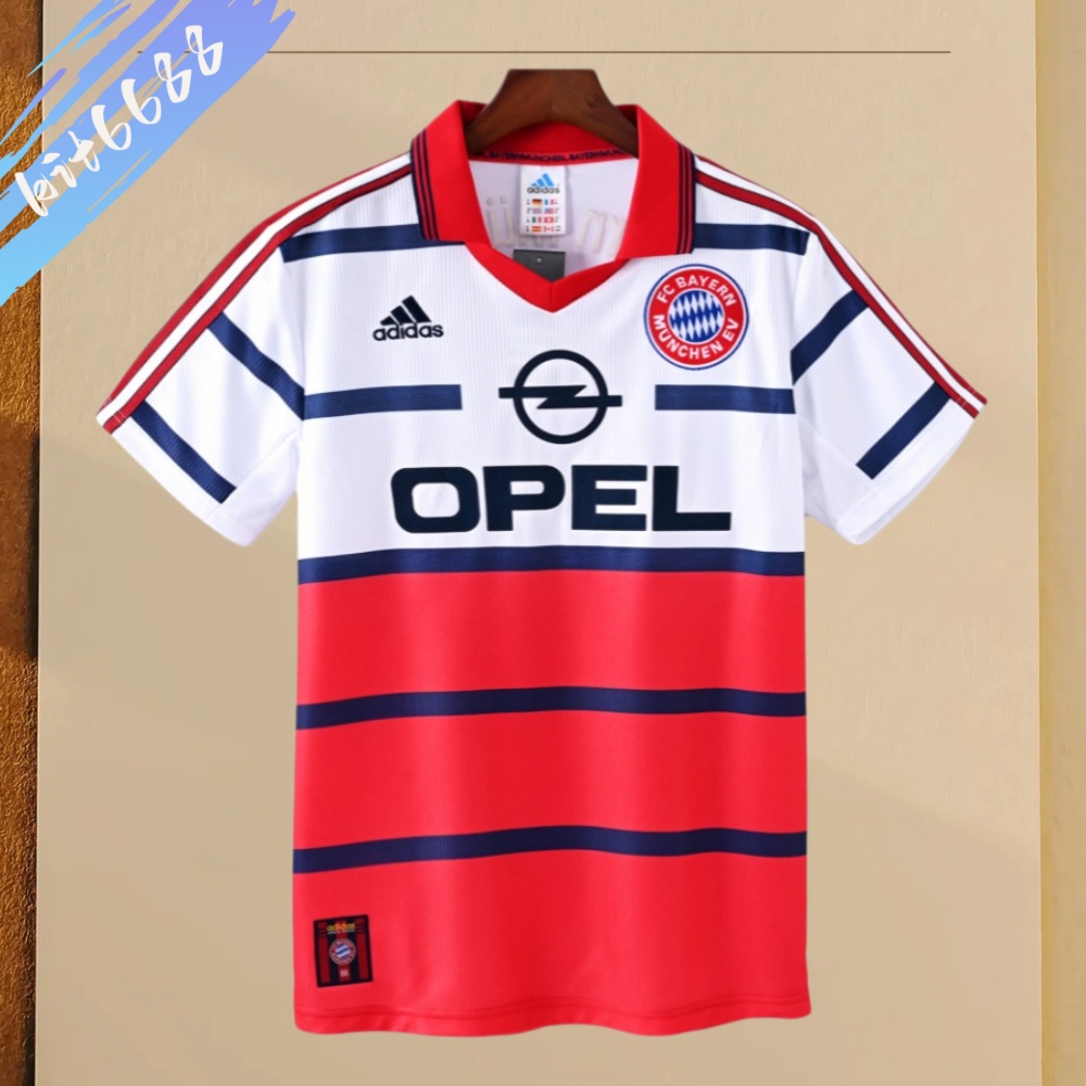 1998/2000 Bayern Munich Away Retro Football Shirt