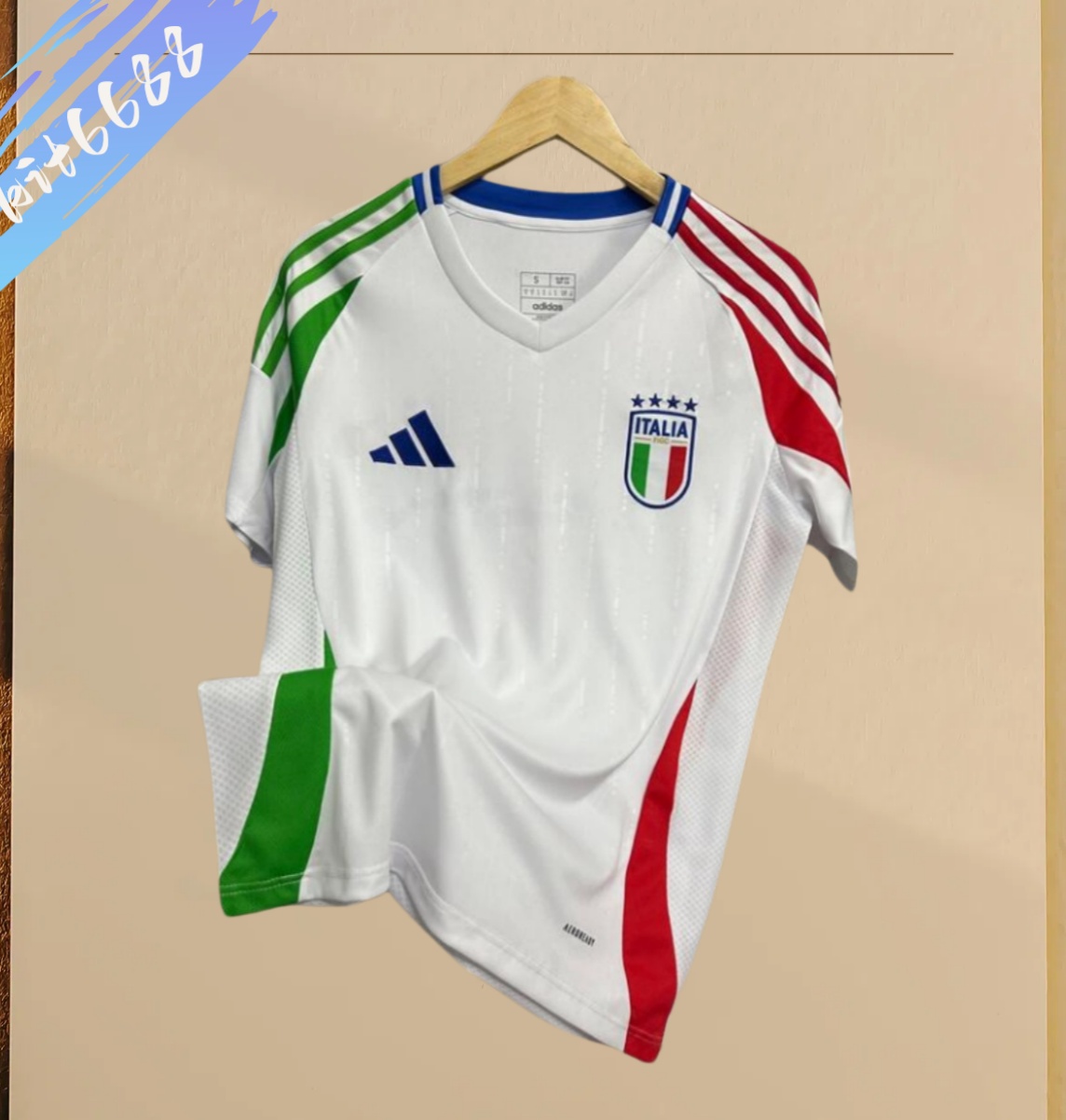 2024/2025 Italy European Cup Away Football Shirt (Fan Edition)