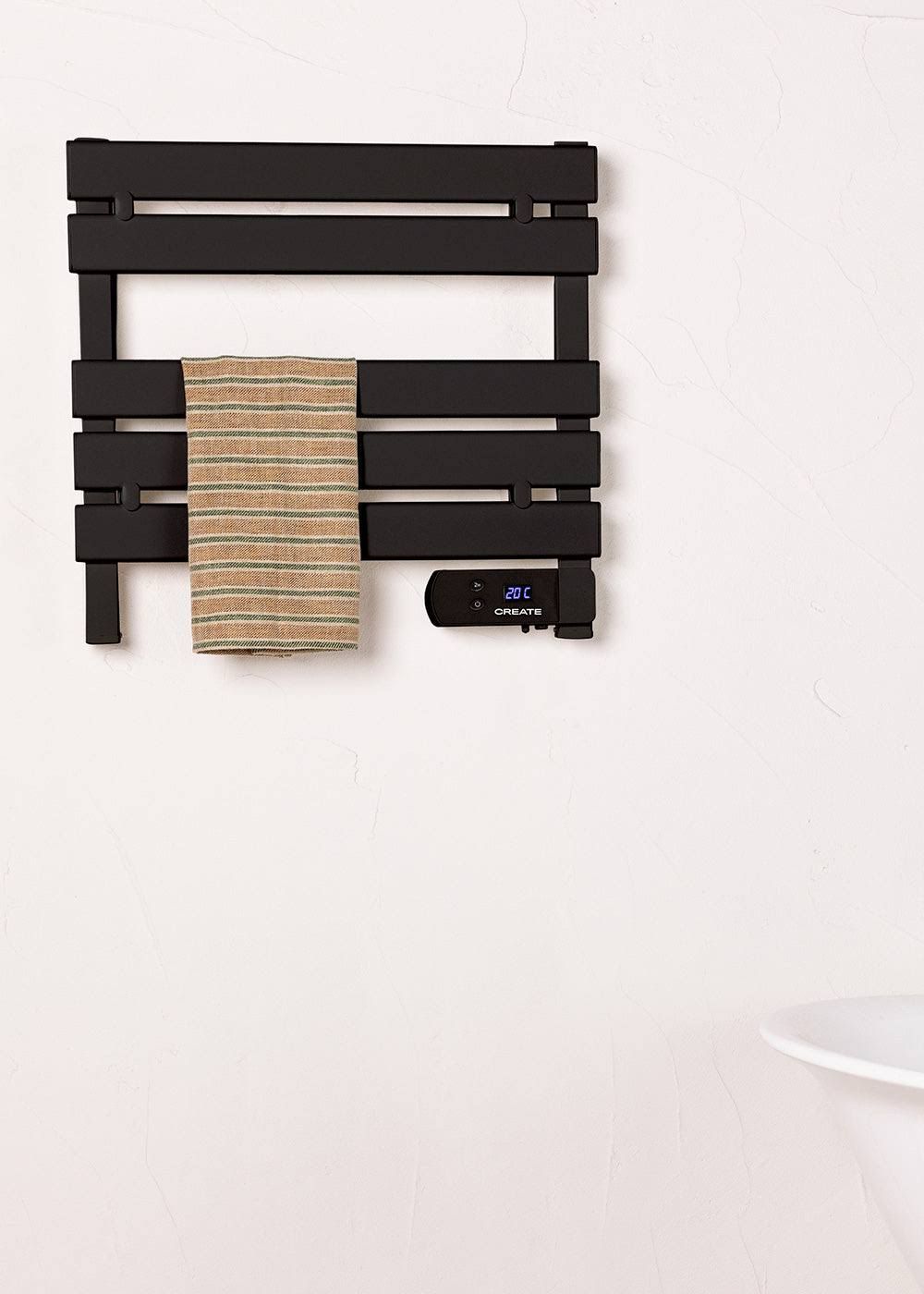 CREATE Portasciugamani elettrico a parete 150W