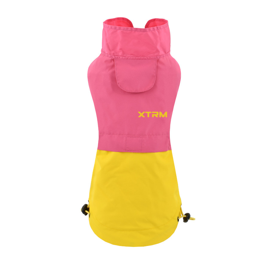 Nayeco X-TRM Chubasquero Rosa y Amarillo para perros