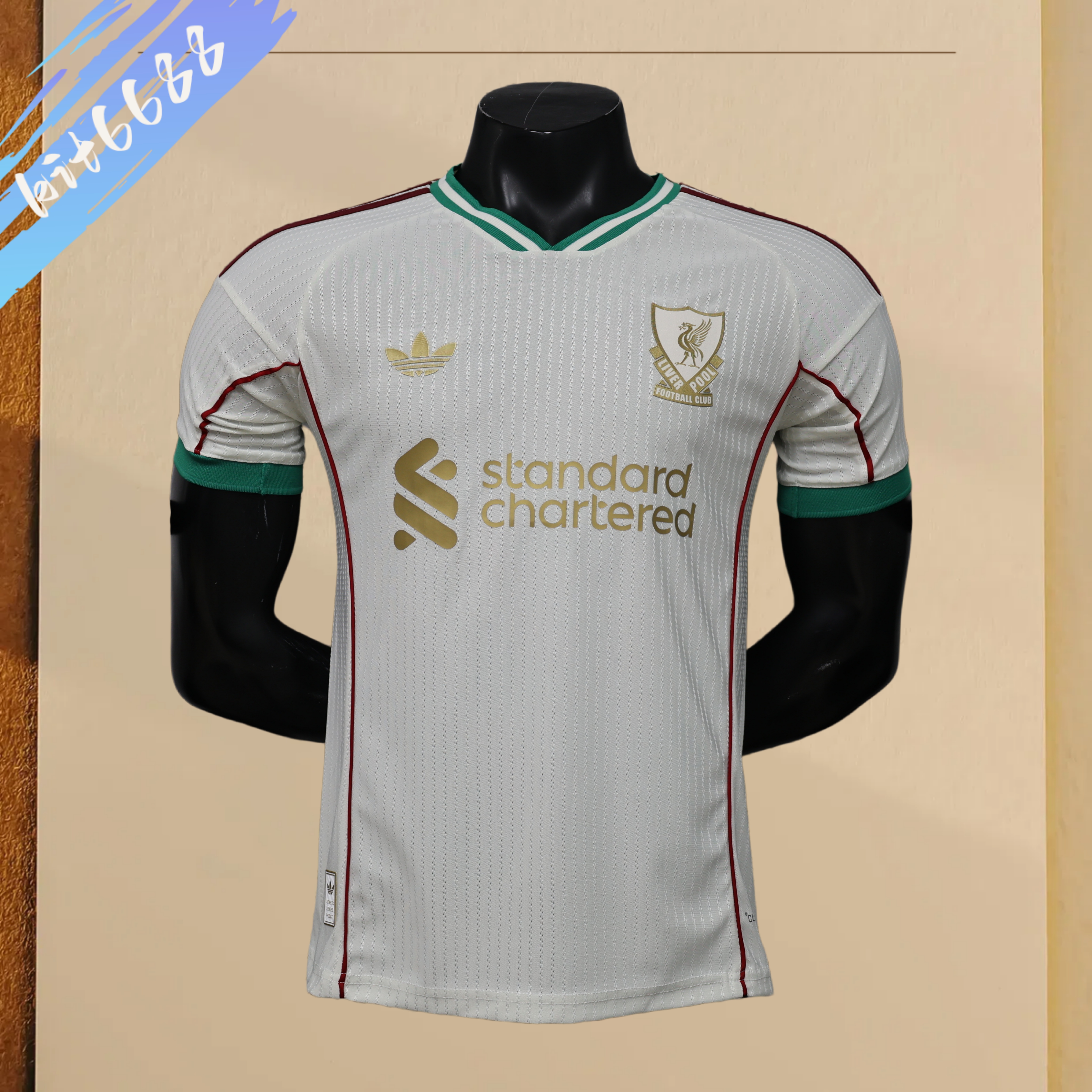 2026 Liverpool white Football Shirt (Player version)