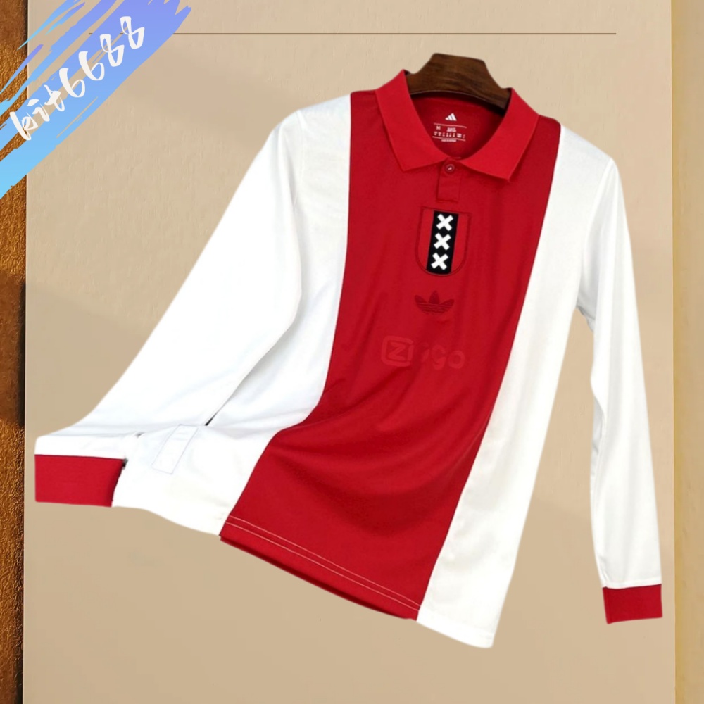 2025/2026 Ajax 125th Anniversary Edition Long Sleeve Football Shirt (Fan Edition)