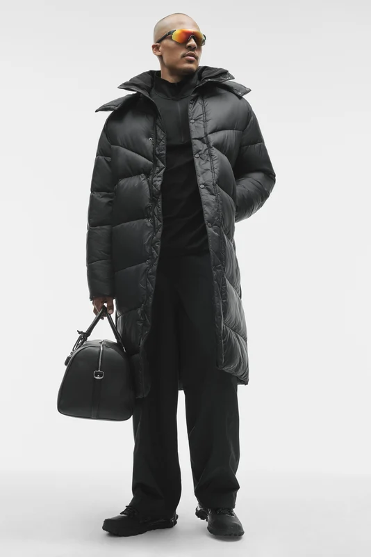 Gold Rush Puffer Trench