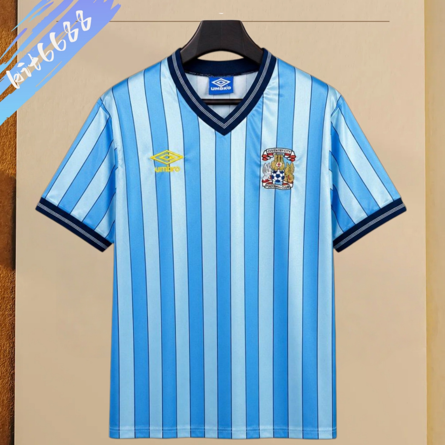 1983/1984 Coventry Hove Retro  Football Shirt (Fan Edition)