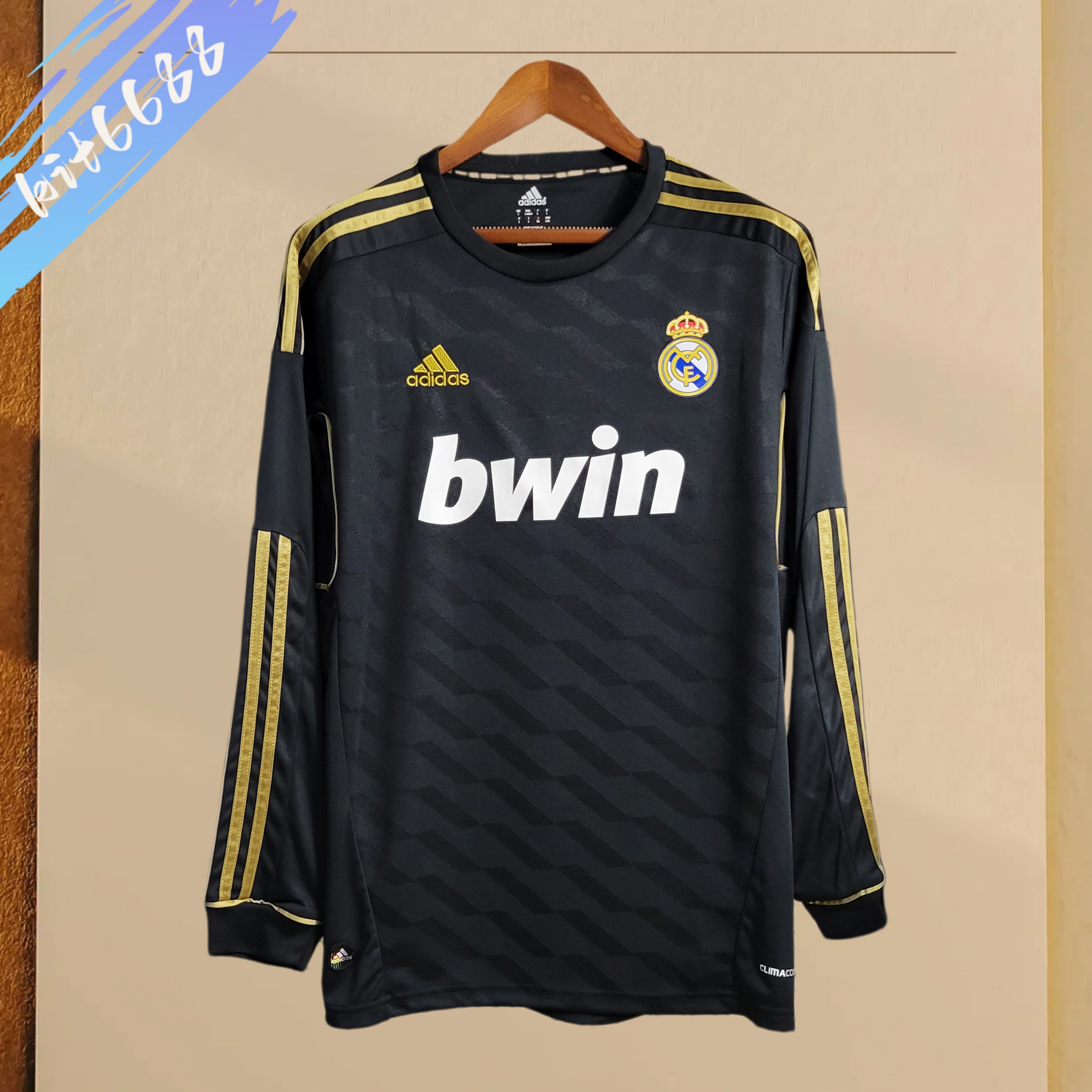 2011/2012 Real Madrid Away Long Sleeve Retro Football Shirt