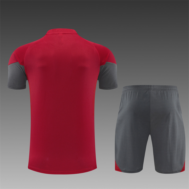 25/26 Arsenal Short sleeved Training Suit (Adult and Children's Set)