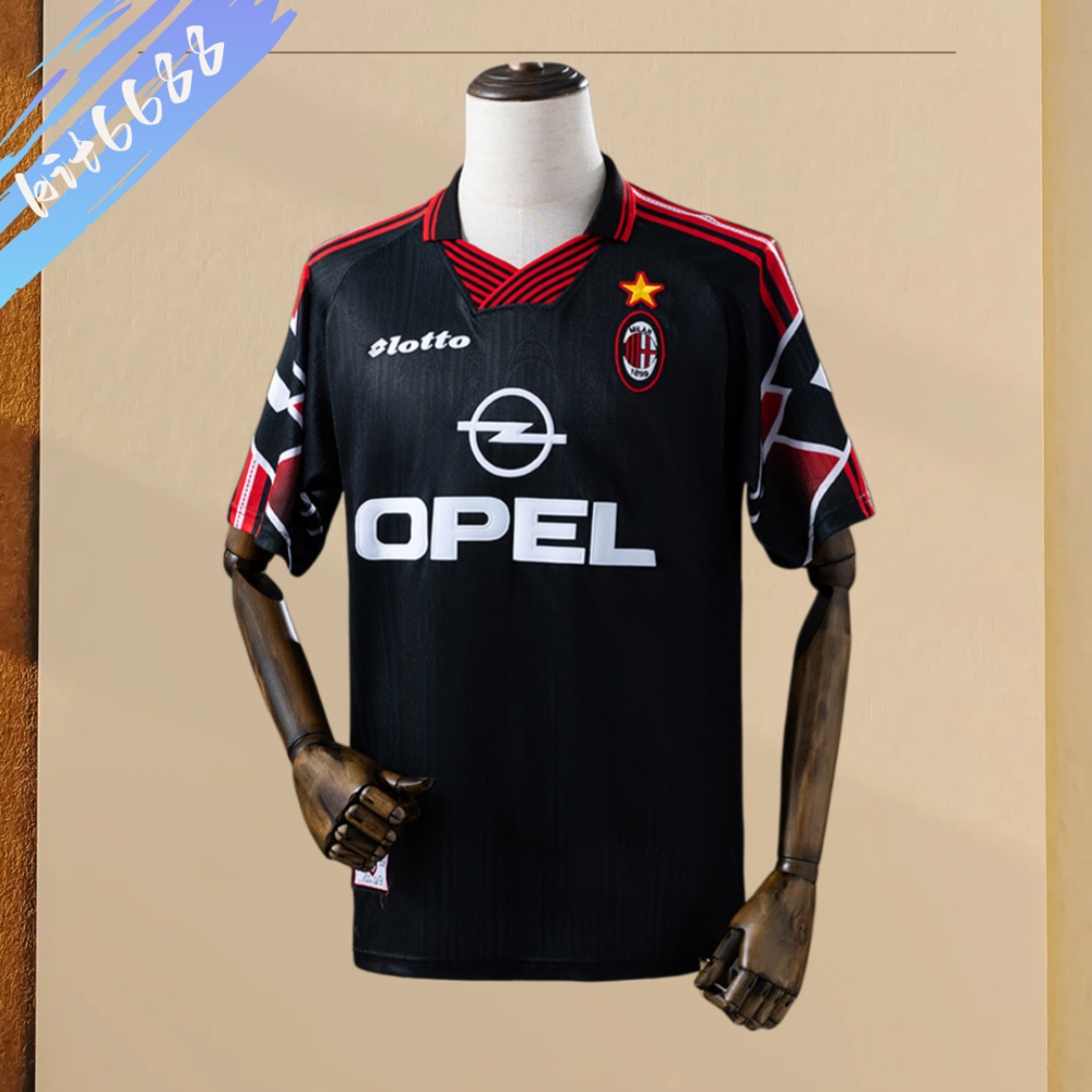 1997/1998 AC Milan Third Away Retro Football Shirt (Fan Edition)