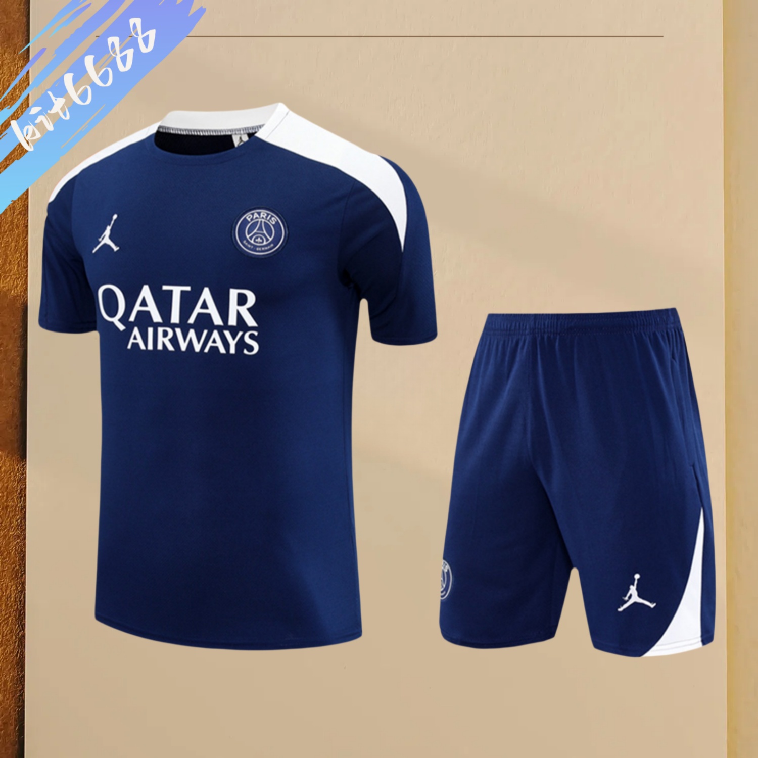 2025/2026 PSG Paris Saint Germain Short Sleeve Training Kit (Adult Kit)
