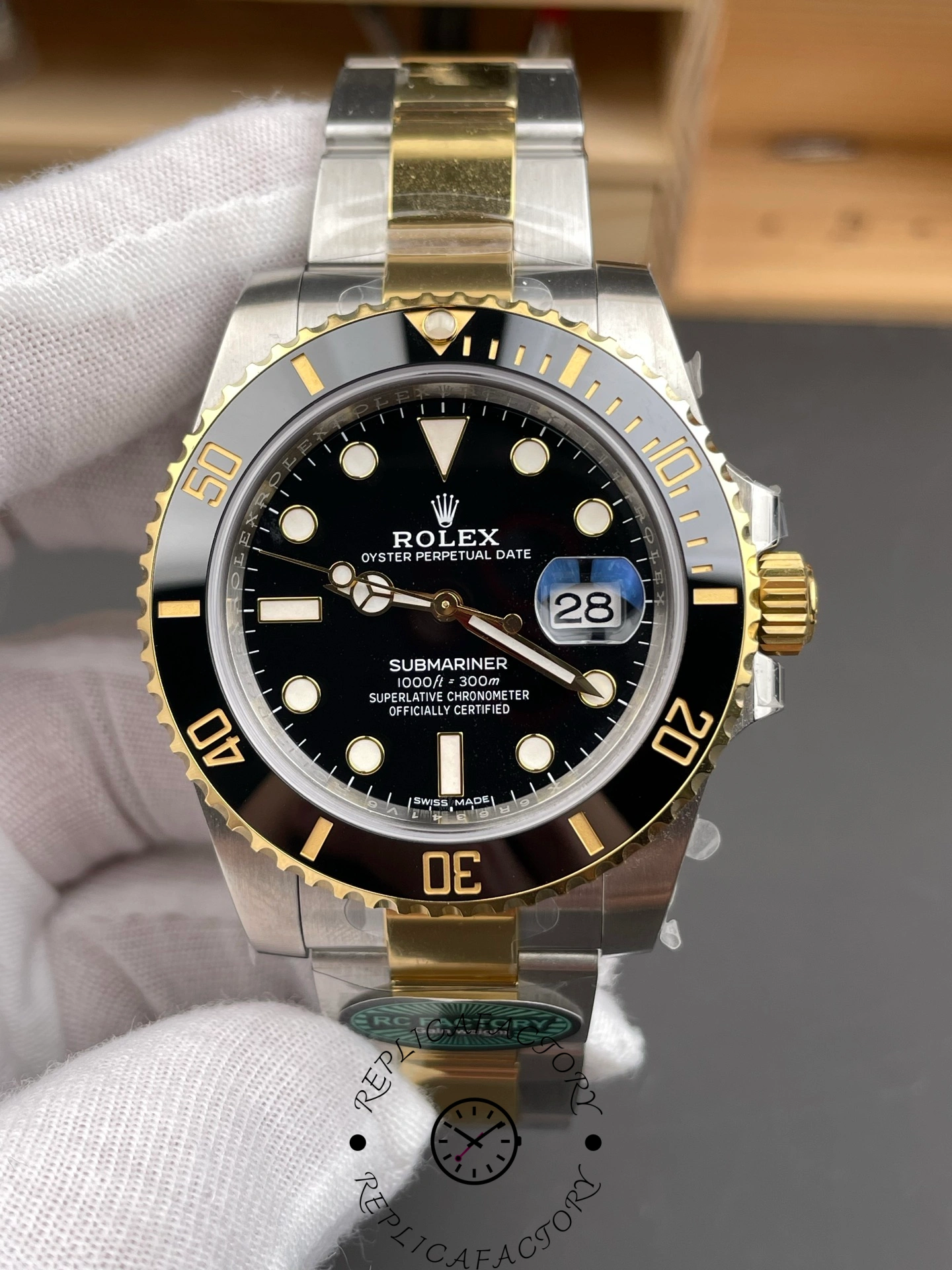 Rolex Submariner 126613LN 0002 Black Dial Black Bezel 41mm Mens Replica Watch