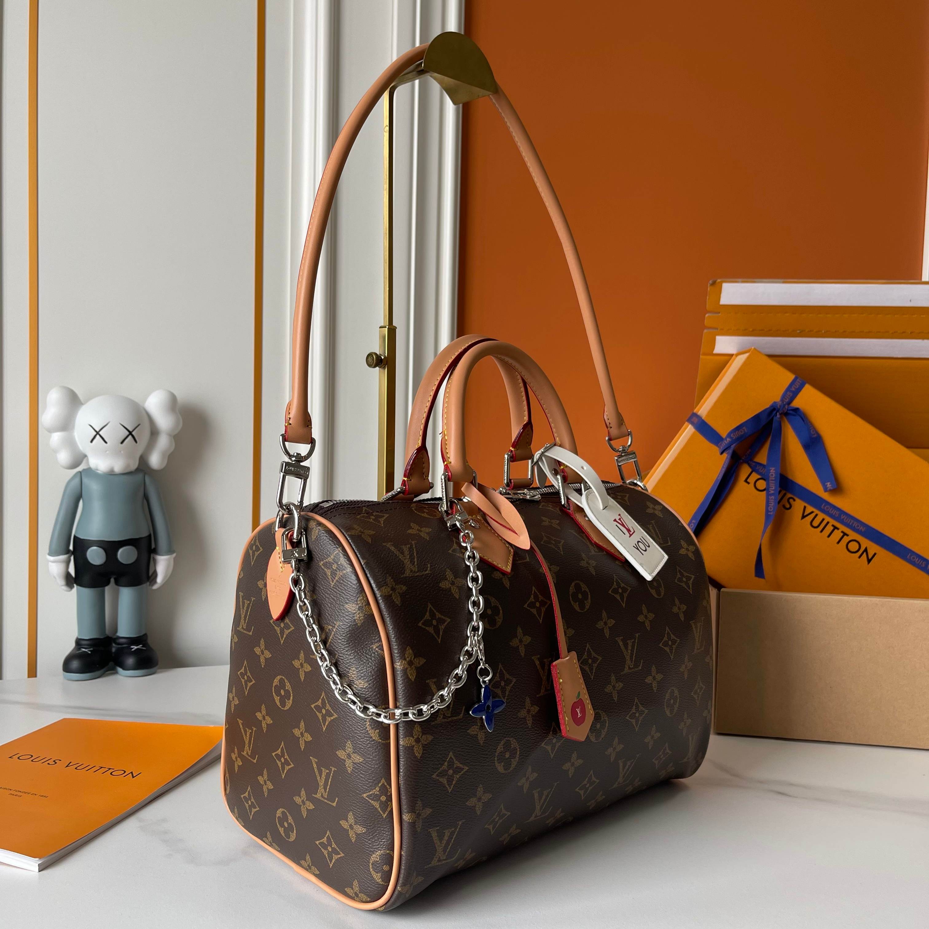 LV Speedy Soft 30 Boho handbags