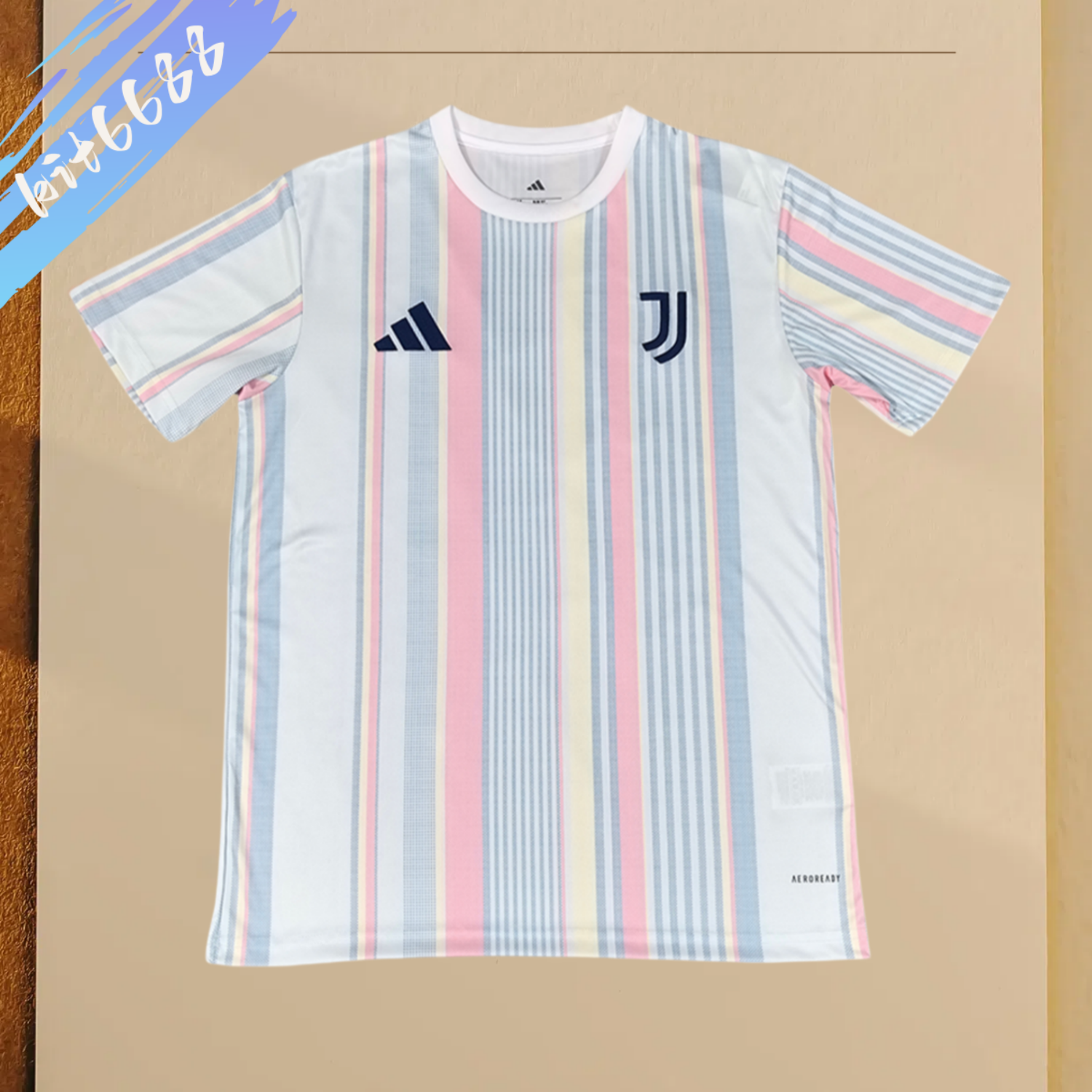 2025/2026 Juventus Pre-match Football Jersey (Fan Edition)