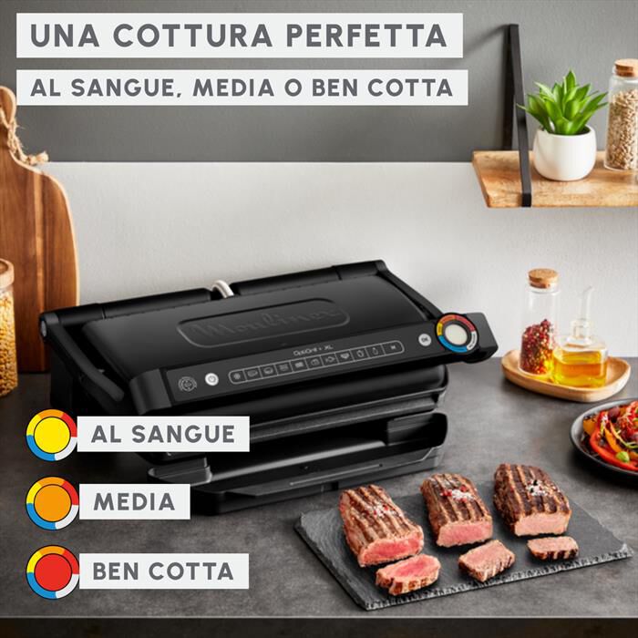 MOULINEX - Griglia elettrica OPTIGRILL+ XL GI727810