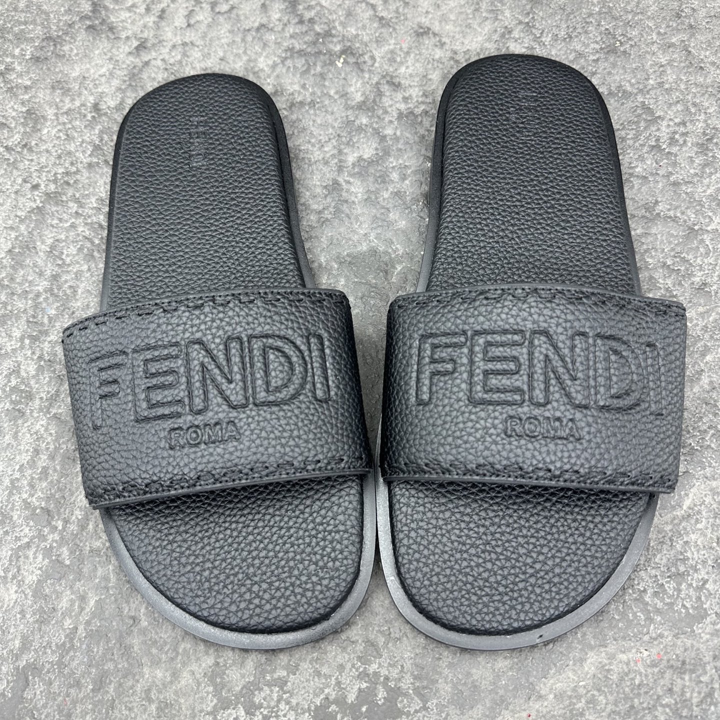 Fendi Diagonal Sandals & Slippers Men Size 39-46