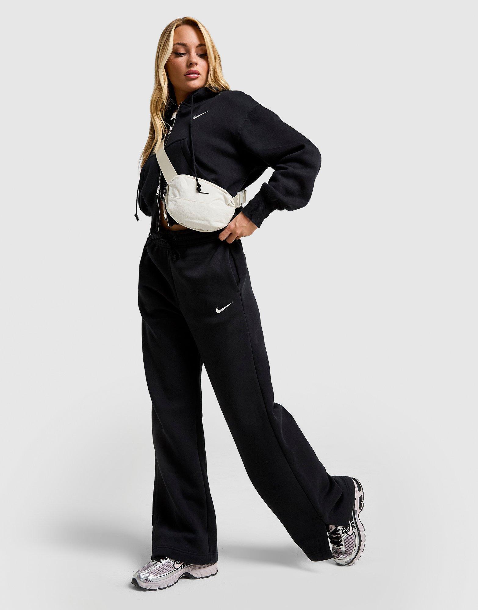Nike Phoenix Fleece Wide Leg Jogginghose Damen