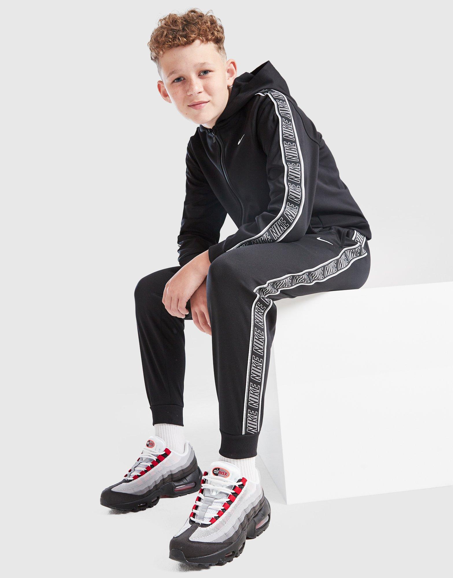 Nike Tape Poly Full Zip Hoodie Kinder