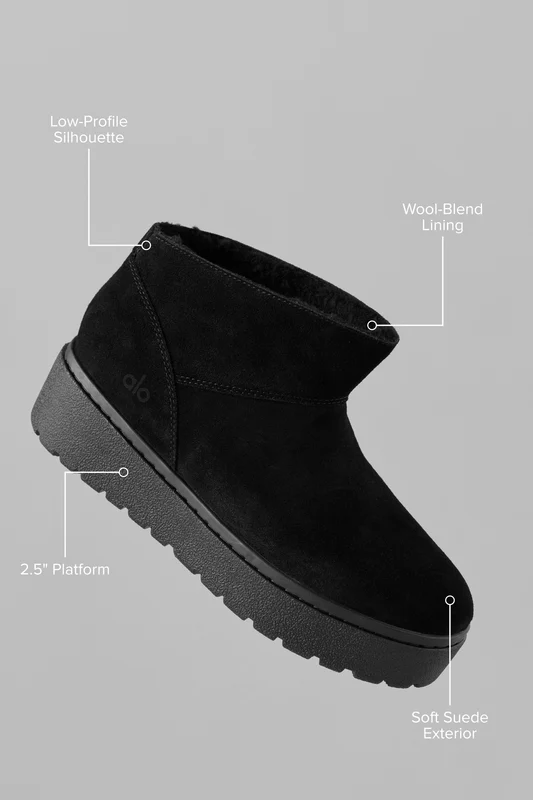 ALO Malibu Low Boot - Rich Chestnut