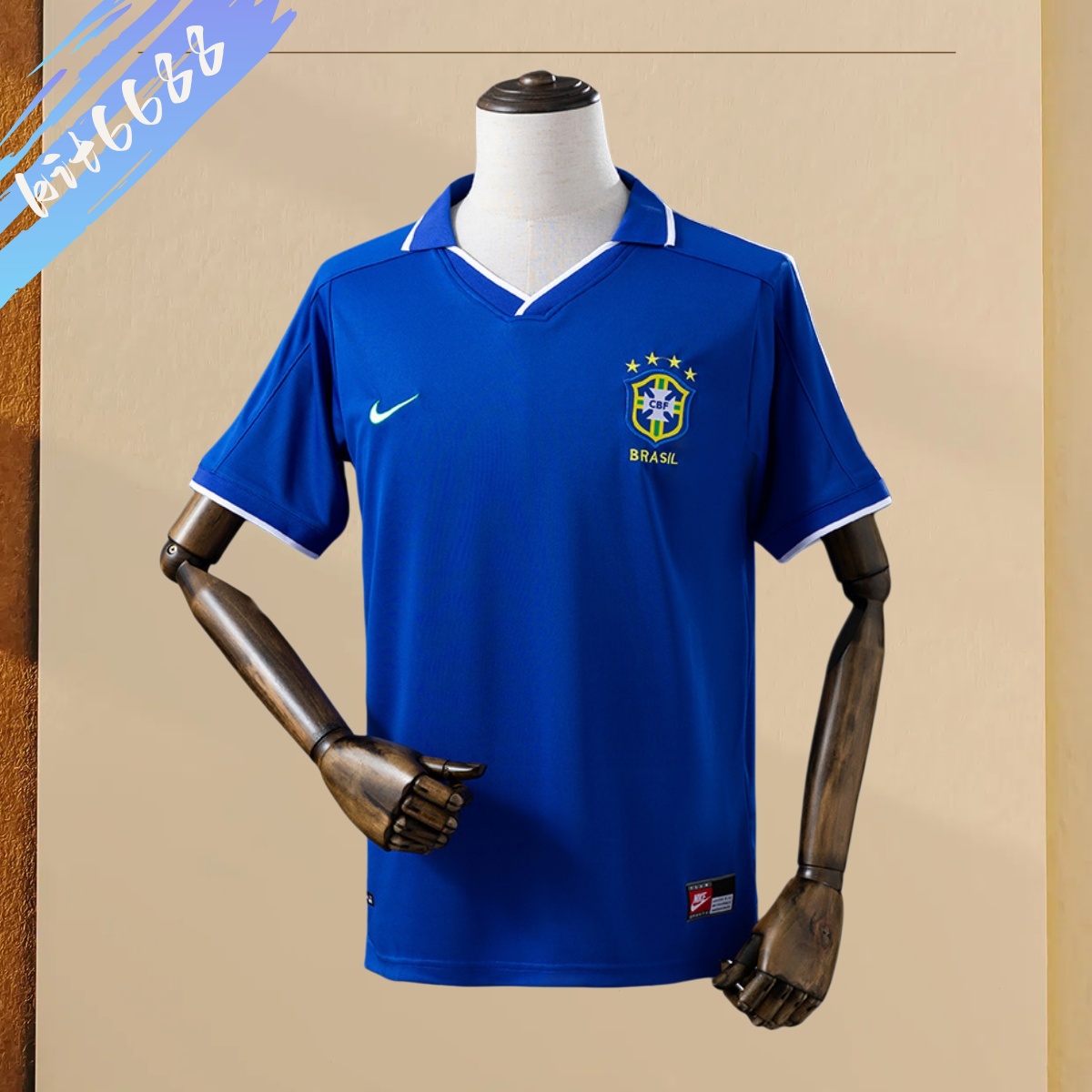 1997 Brazil Away Retro Football Shirt