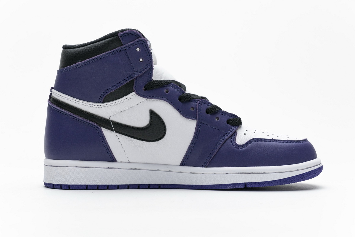 Air Jordan 1 Retro High Court Purple White 555088-500