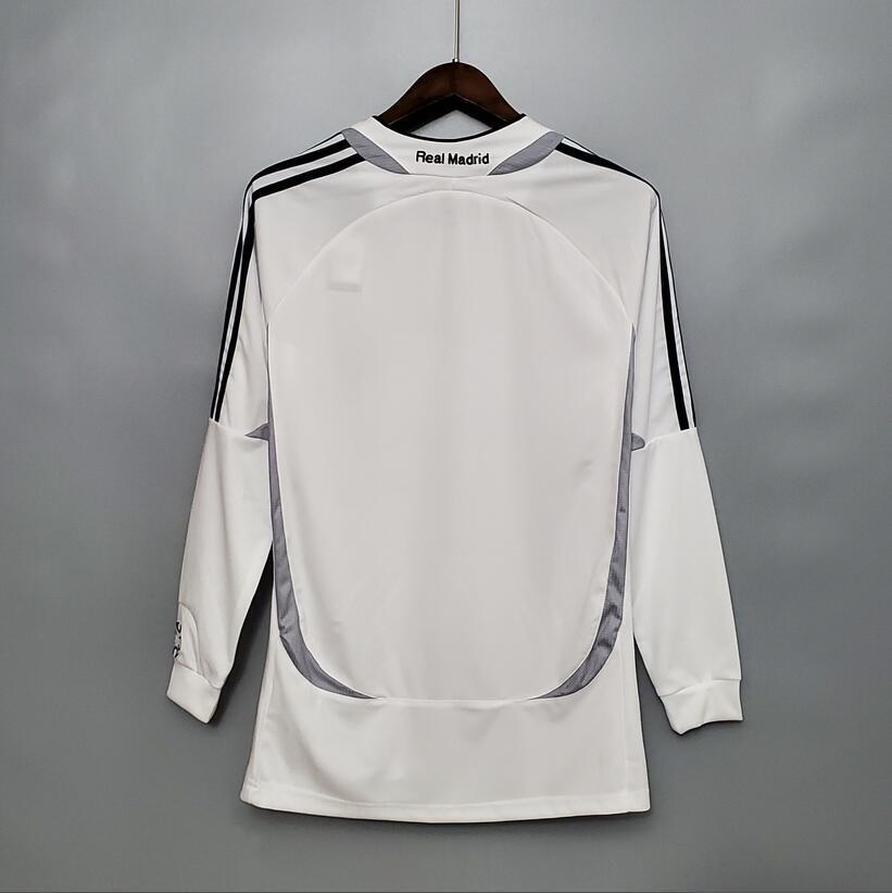 2006/2007 Real Madrid home Long Sleeve Retro Football Shirt