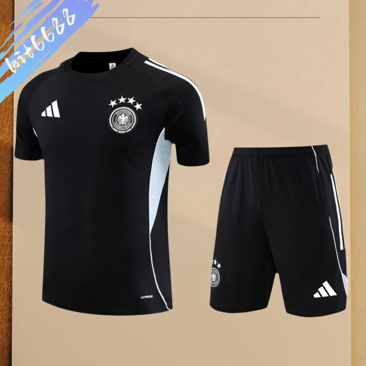 2025/2026 Germany Short Sleeve Training Kit (Kids Kit)