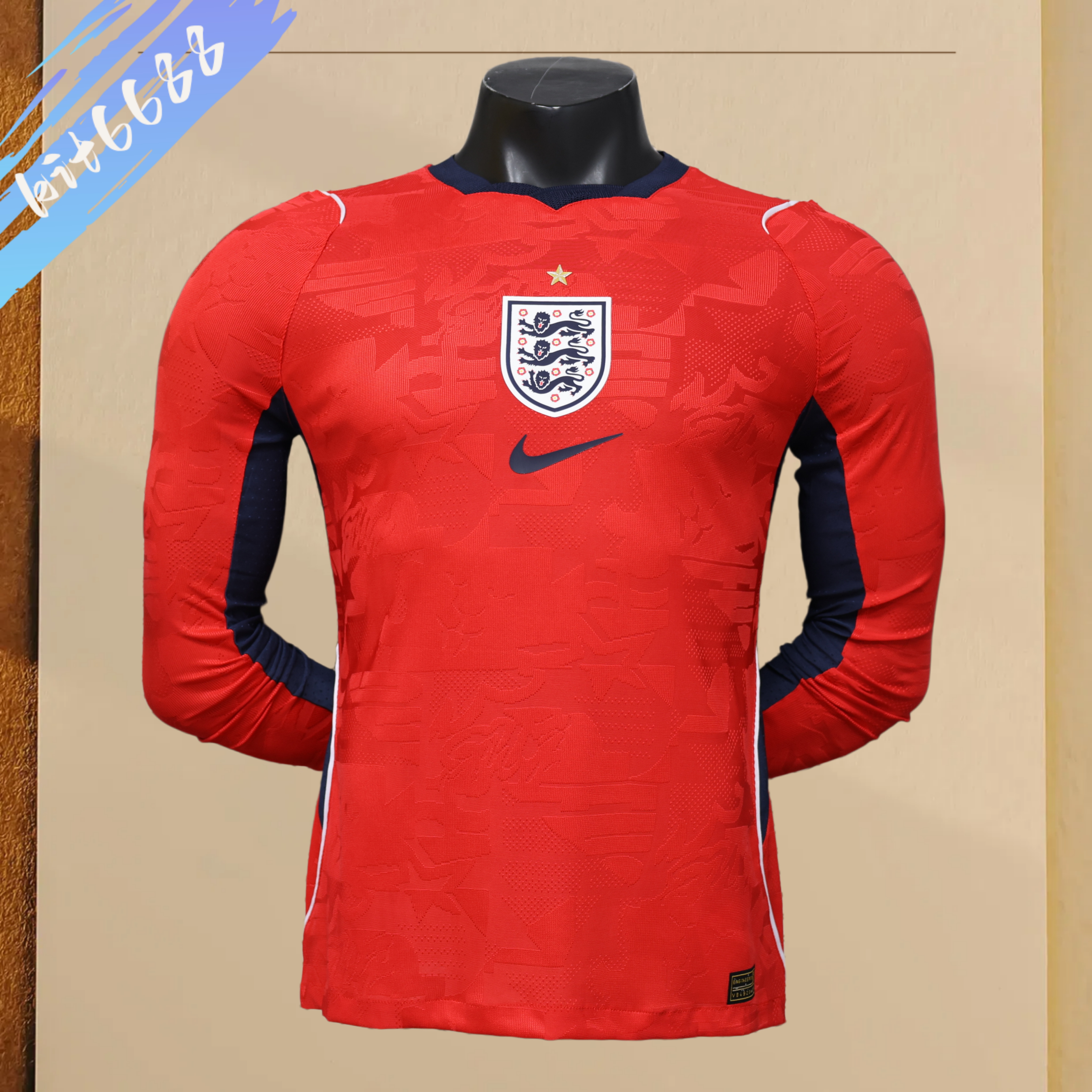 2026/2027 England Away long sleeves Football Jersey (Players version)