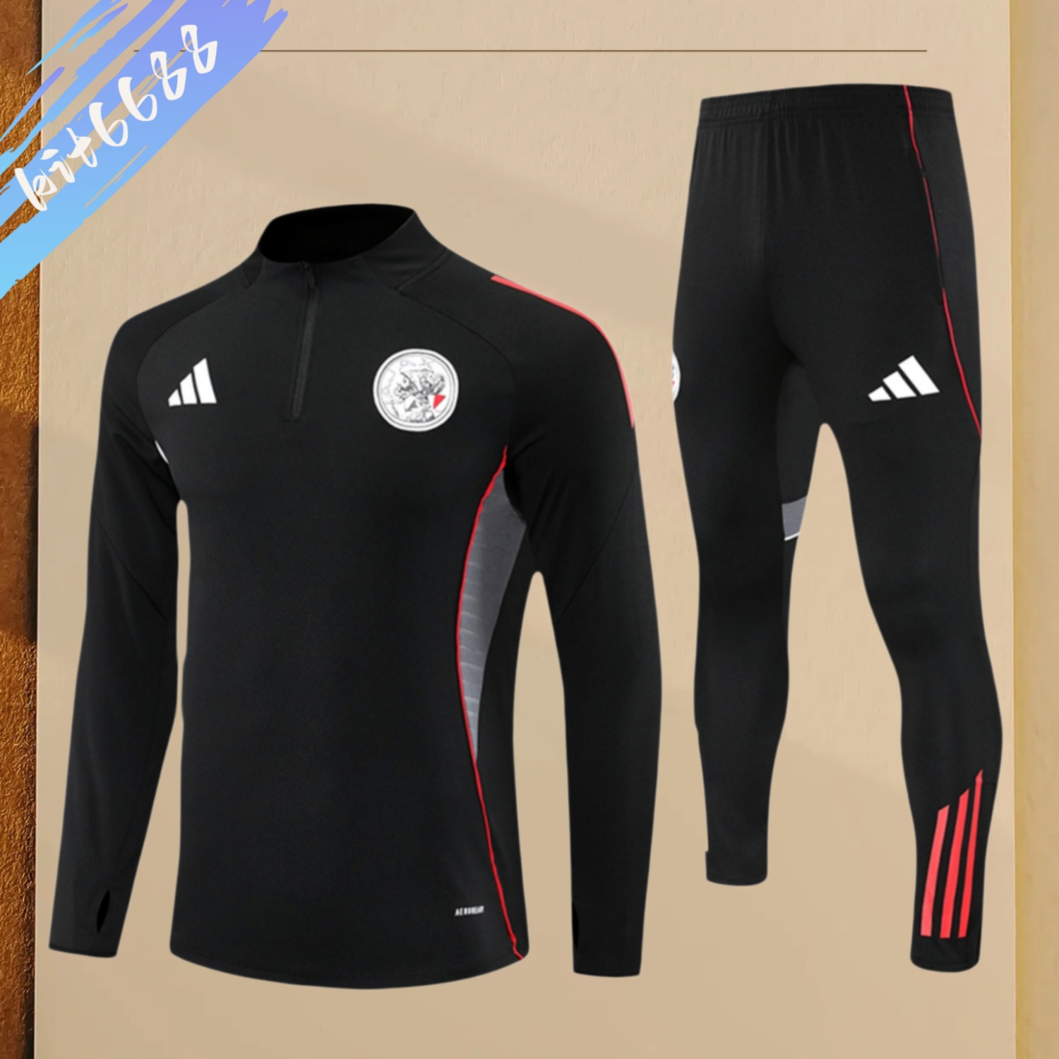 2025/2026 Ajax Adult Half Zip Training Suit (Adult Kit)