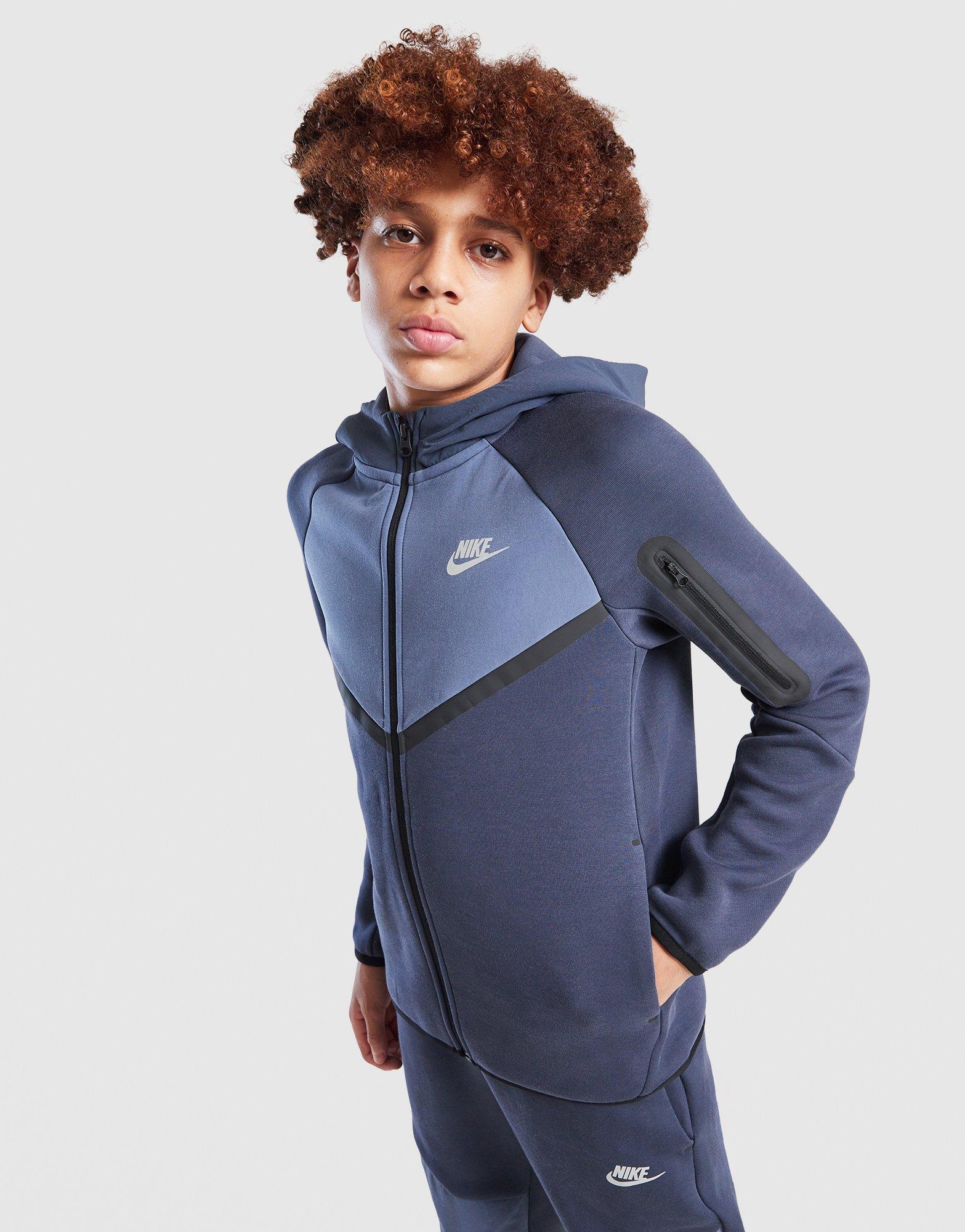 Nike Tech Mix Full Zip Hoodie Kinder