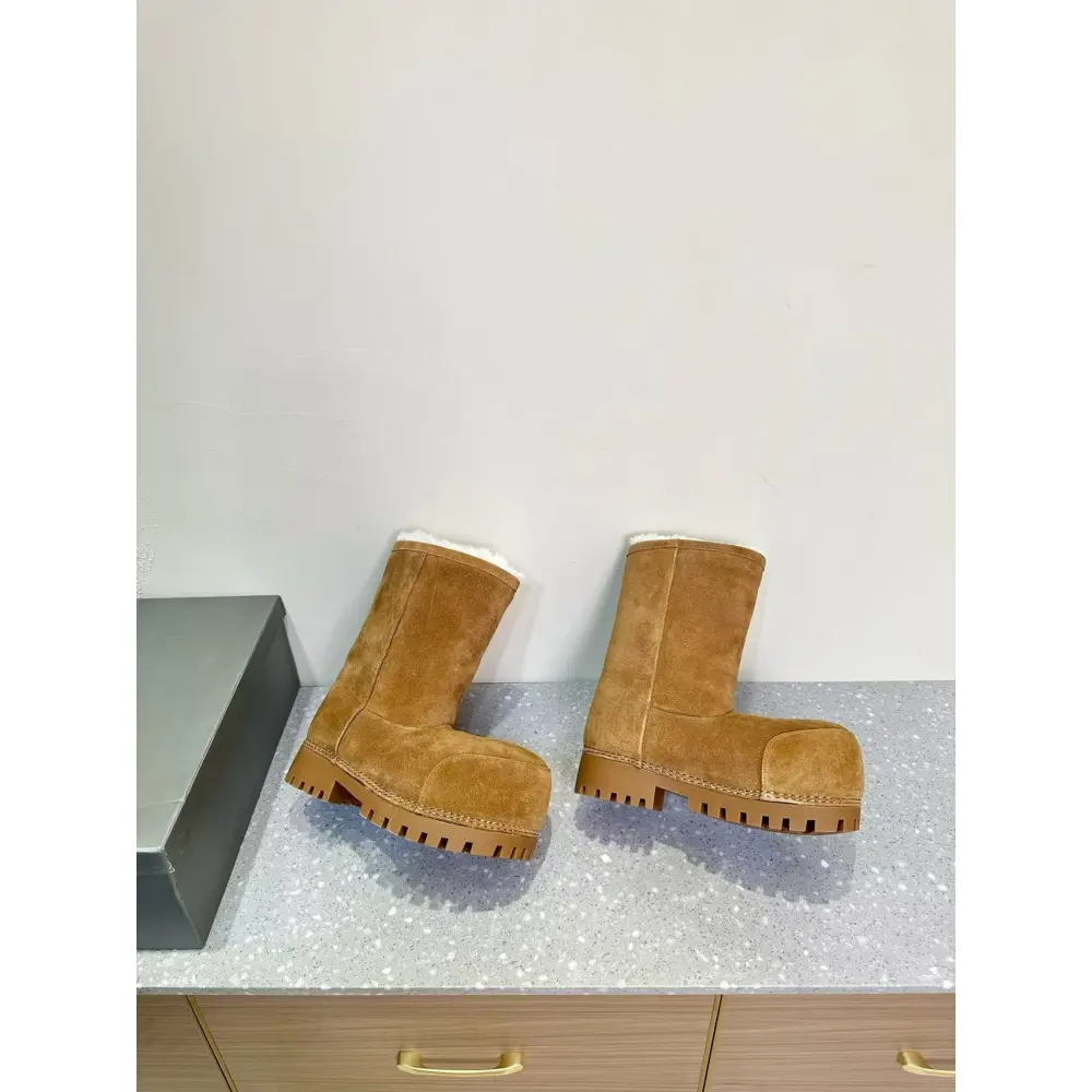 Balenciaga Brown Alaska Low Boot PB 241028