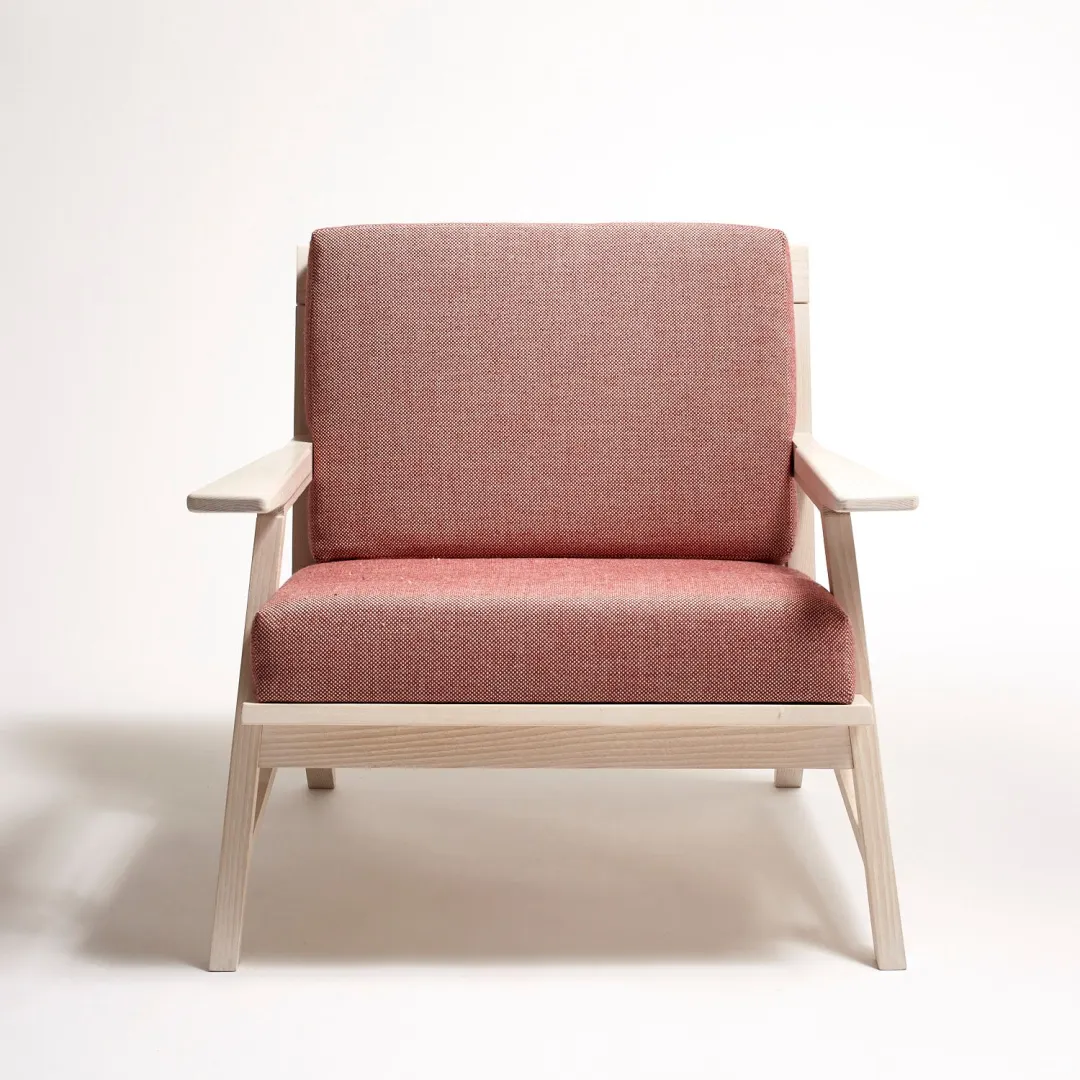 Comfortable Upholstered Lounge Chair Accent Armchair