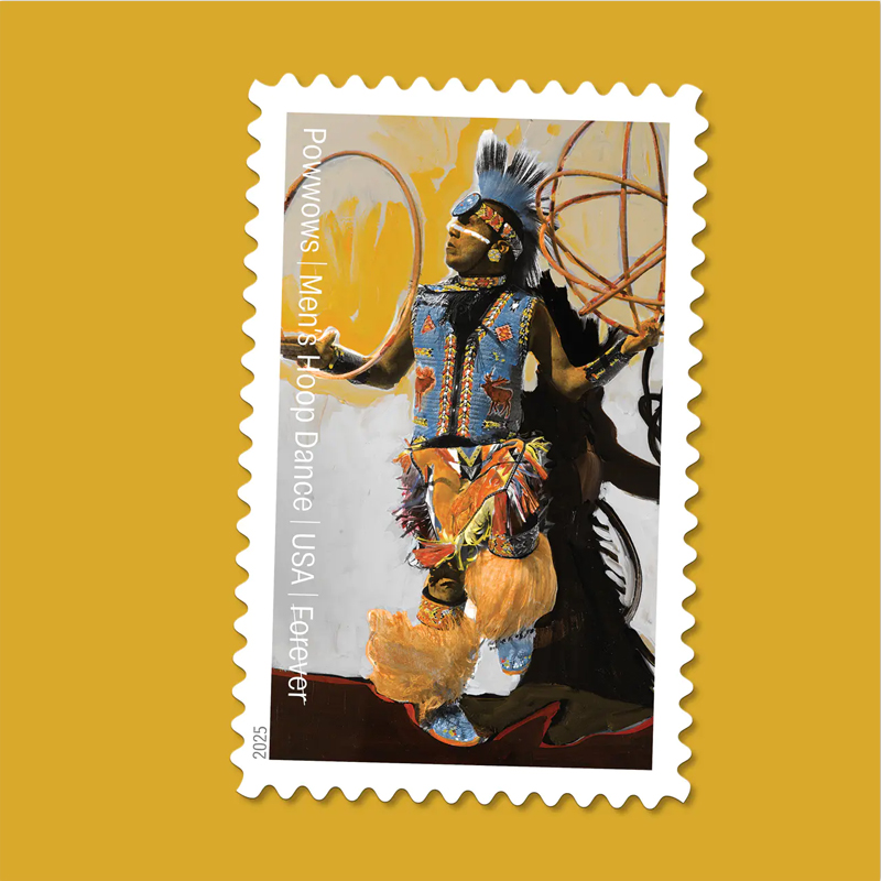 2025 Powwows: Celebrating Native AmericanCulture Stamps, Sheet of 20