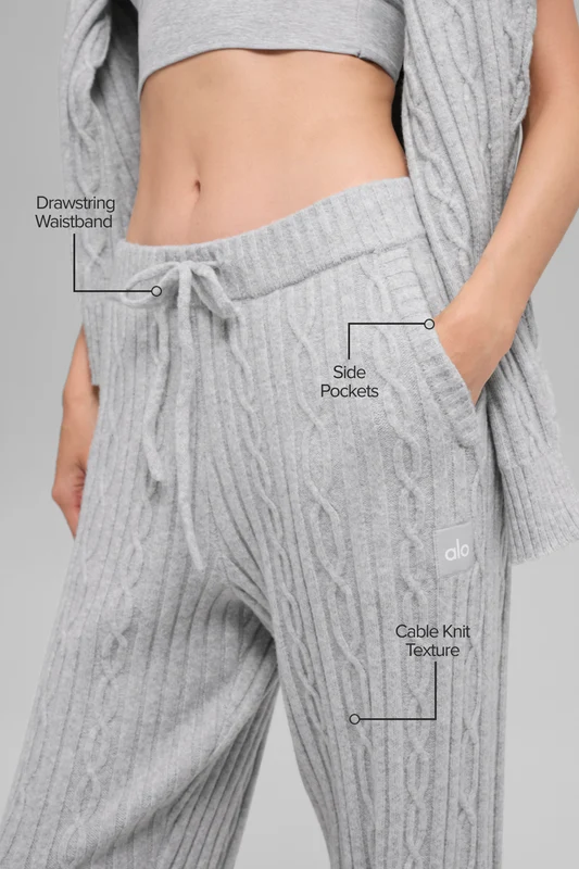 Cable Knit Winter Bliss Pant