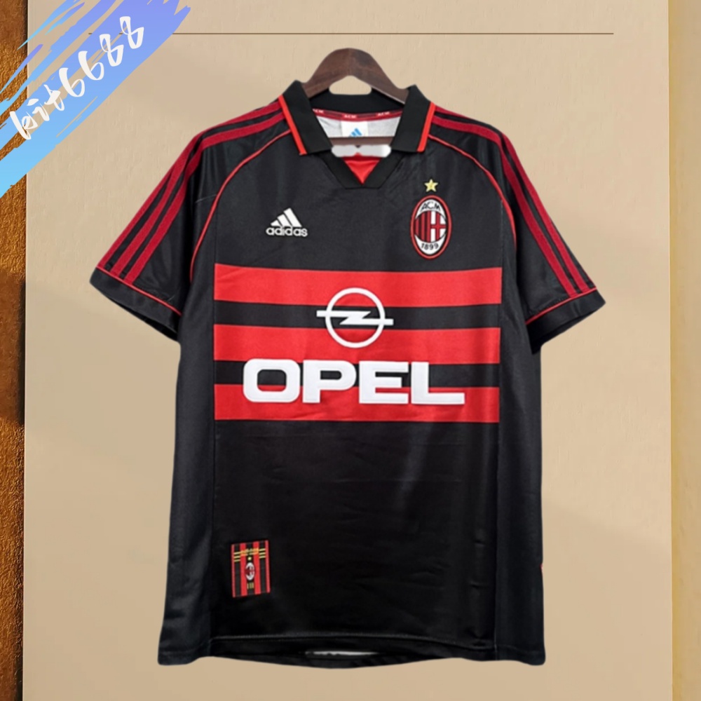 2006/2007 AC Milan Away Retro Football Shirt