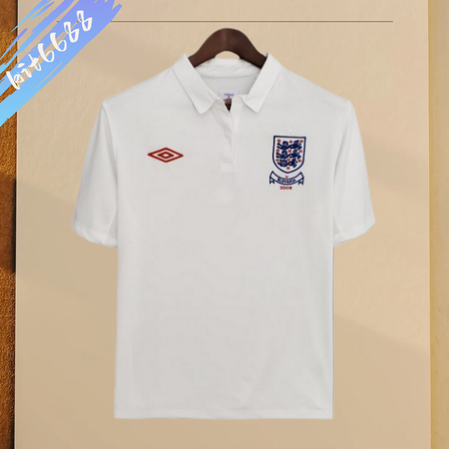 2010 England home  Retro Football Soccer jerseys