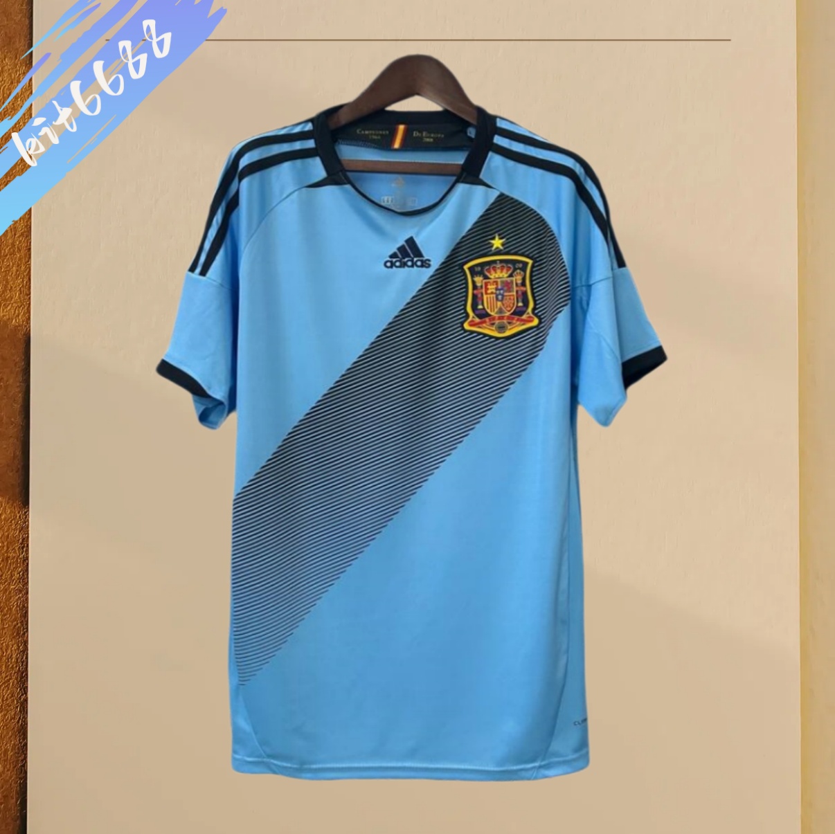 2012 Spain Away Retro Football Shirt