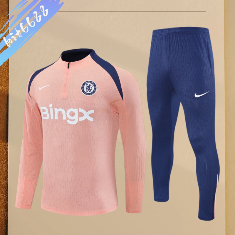 25/26 Chelsea Half Pull Training Suit (Adult and Children's Set)