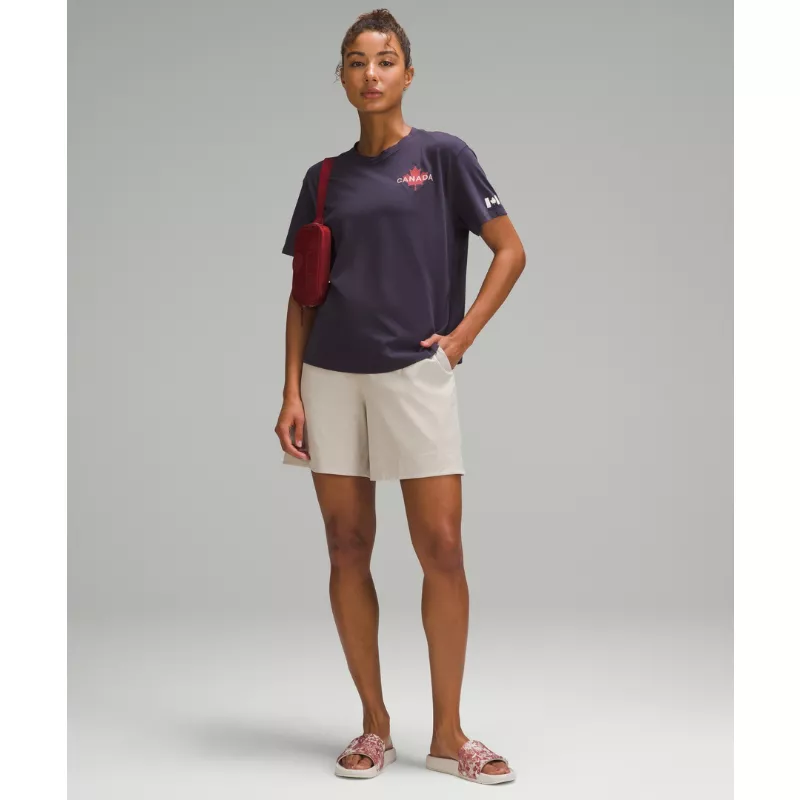 Team Canada Women's Cotton Jersey Graphic T-Shirt CPC Logo