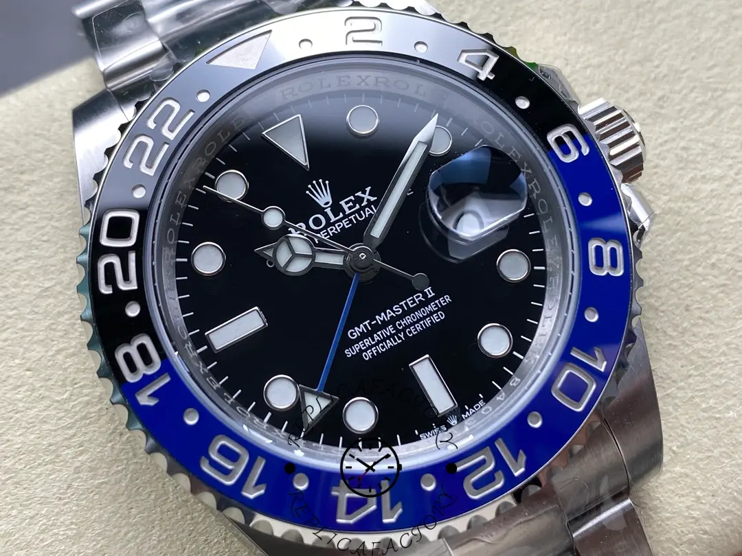 Rolex GMT-Master II 126710BLNR 0003 Black Dial Stainless Steel 40MM Mens Replica Watch