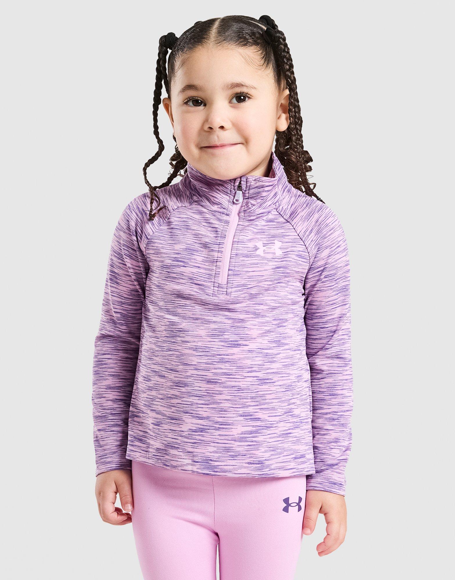 Under Armour Girls' UA Tech 1/4 Zip Top/Leggings Set Infant