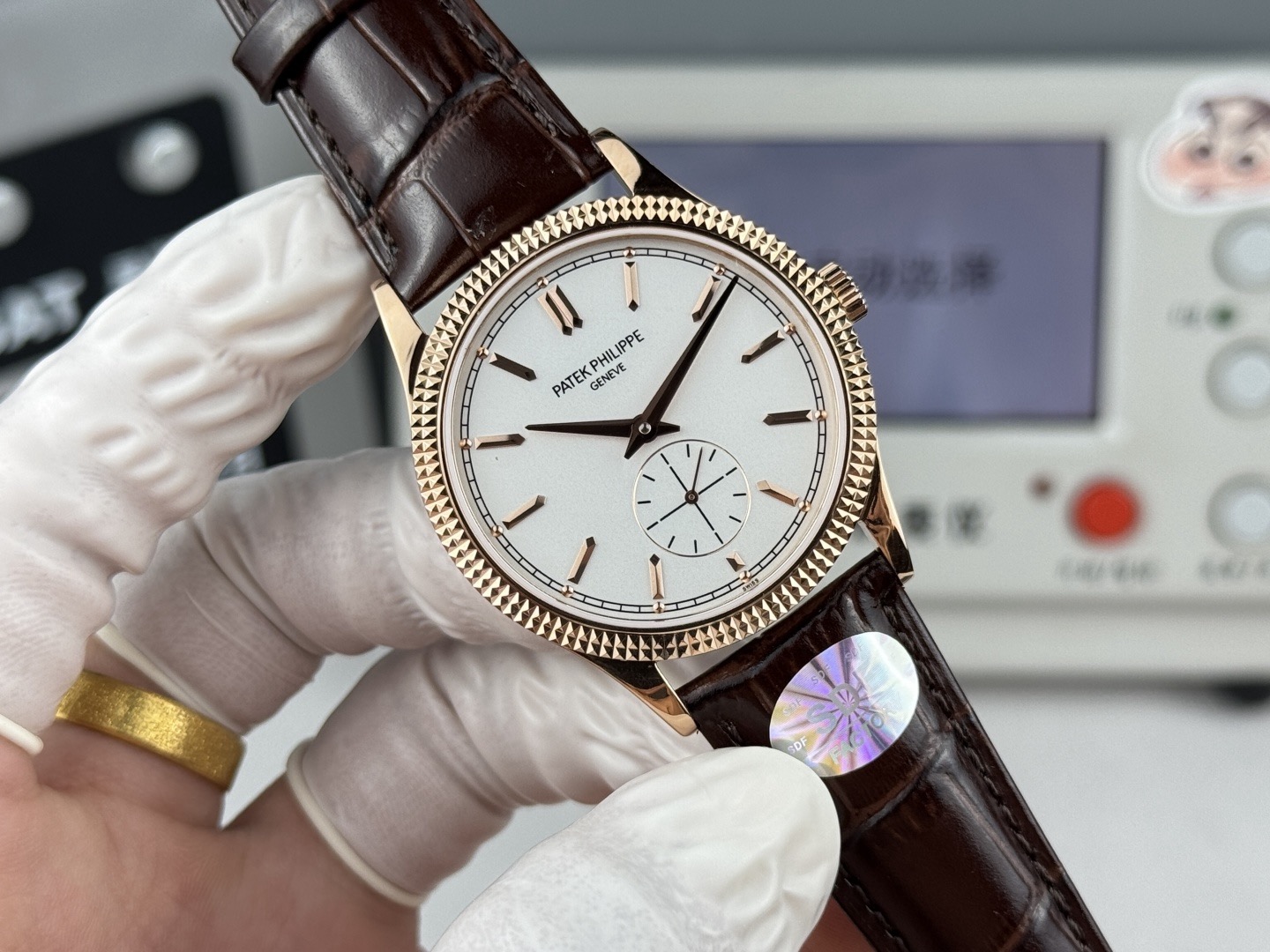 Patek Philippe Calatrava ref 6119R‑001 Rose Gold 39mm